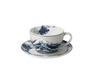 Goebel Artis Orbis Katsushika Hokusai 67012521 - Taza de té y capuchino