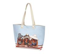 Goebel Bolso de Mano Trish Biddle - Beach Girls de la colección Artis Orbis, 44 x 11 x 30,67 - 140-05-1, carbón, 44x11x30, Bolsa de Viaje de Cuero