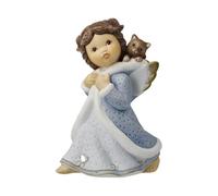 Goebel Figura de ángel con Cuerda de ángeles de Invierno Nina & Marco