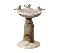 Goebel Figura de baño de pájaros Invernal - Bosque de Invierno Navidad