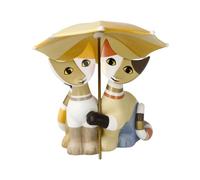 Goebel Figura de gato Amici Sotto lombrello Rosina Wachtmeister Katzenwelt