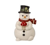 Goebel Figura de muñeco de Nieve pequeño de la Suerte, muñecos de Nieve de Navidad