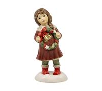 Goebel Figura de una Corona para Adviento - Bosque de Invierno Navidad