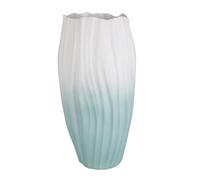 Goebel Jarrón Espirulina Turquesa 40 cm Colori