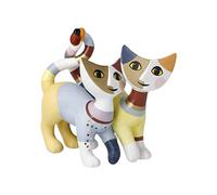 Goebel Pareja de Gatos Luca e Sofía de la Artista Rosina Wachtmeister de Galleta Porcelana, 31-400-66-1