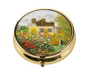 Goebel Pastillero Claude Monet de la casa del artista en lata de pastillas, novedad 2020
