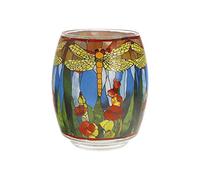 Goebel Portavelas de Cristal, Multicolor, 12 x 12 x 13,5 cm