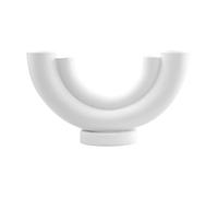 Goebel Studio 8 30-800-22-1 Georgina - Jarrón Decorativo de Porcelana (52 cm), Color Blanco