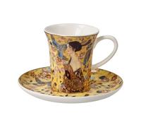 Goebel Taza de café con compartimentos, diseño de Gustav Klimt