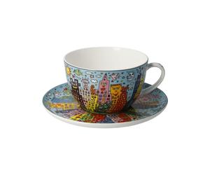 Goebel Taza de café con leche James Rizzi My New York City Day - Pop Art