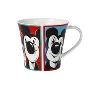 Goebel Taza de café y té, diseño de ratón multicolor