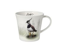 Goebel Taza de té Atelier Atelier del año 2024, avefría de porcelana de galleta, tamaño: 13 x 10,50 x 9,50 cm, 38-473-41-1