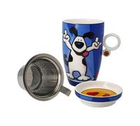 Goebel Taza de té con tapa y colador Rock On Ed Heck - Pop Art