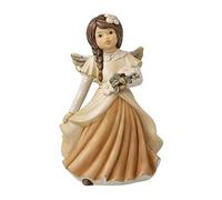 Goebel X-Mas 41-646-07-1 - Figura Decorativa de ángel (cerámica, 10 x 8,5 x 15,5 cm), diseño de ángel