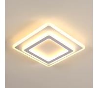 Goeco Lámpara de Techo LED Interior 44W 4950LM 3000K, Blanco 30CM