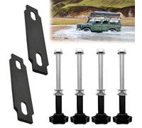 GOEDCH 1 juego de montaje para placa de tracción: soporte universal para tabla de recuperación con pasadores de liberación rápida, kit de montaje para X-Bull, Fieryred y Bunker Industry, resistente a