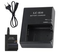 GOEDCH Cargador de Batería de Repuesto LP-E10: Cargador Rápido para Canon LP-E10, Cargador de Batería de Cámara, con Carga IC Inteligente con Protecciones IC para EOS 1100D, 1200D, 1500D, 3000D, X50