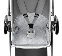GOEDCH Cojín de protección universal para asiento infantil: protección impermeable para asiento de niño, cojín de asiento de coche, suave y cómodo, protección contra fugas de pañales