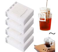 GOEDCH Drip Coffee Bag: 200 bolsas de café colgantes por goteo, filtro de café portátil, filtro de café para camping con orejas colgantes, bolsa de café para viajes, hogar, oficina