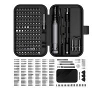 GOEDCH Juego de destornilladores de precisión 150 en 1 S2, juego de herramientas de precisión con mango de aluminio, juego de herramientas de reparación, para reparación de aparatos electrónicos y