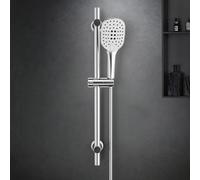 Görbach Toallero Baño Multifuncional de Aluminio Toallero para Baño Estante de Toallas Toallero con Barra para Toallas Anticorrosión Cromo(7-60SS)