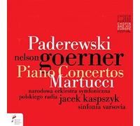 Goerner - Paderewski/Martucci: Ctos para piano