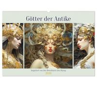 Götter der Antike. Inspiriert von den Bewohnern des Olymp (Wandkalender 2026 DIN A2 quer), CALVENDO Monatskalender: Mächtigen Wesen der antiken Mythologie in schönen Bildern