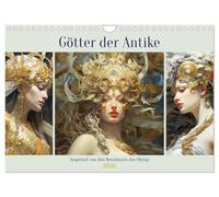 Götter der Antike. Inspiriert von den Bewohnern des Olymp (Wandkalender 2026 DIN A4 quer), CALVENDO Monatskalender: Mächtigen Wesen der antiken Mythologie in schönen Bildern