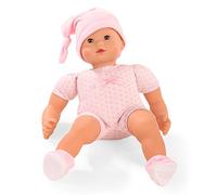 Götz 1527979 Muñeca Maxy Muffin para Vestir - Muñeca bebé de 42 cm con Ojos Azules durmiendo, sin Pelo - Set de 4 Piezas - Muñeca de Cuerpo Blando a Partir de 18 Meses