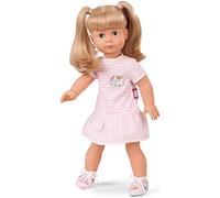 Götz 1690398 Precious Day Girls Jessica Summertime - Muñeca de pie de 46 cm de Altura, Cabello Rubio, Ojos Azules durmientes - Juego de 5 Piezas