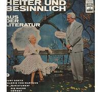 GOETZ, CURT / VON MARTENS, VALERIE - GOETZ, CURT / VON MARTENS, VALERIE in "Miniaturen" Die Rache Herbst / HEITER UND BESINNLICH 9 / AUS DER LITERATUR / Bildhülle mit ORIGINAL illustrierter Werbe-Innenhülle / ELECTROLA # E 80493 / Deutsche Pressung / 12" Vinyl Langspiel Schallplatte