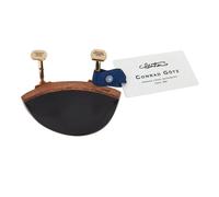 Goetz Kaufmann Style Viola Chinrest Ebony Gold Hill Screws