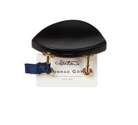 Goetz Kaufmann Style Violin Chinrest Natural Ebony Gold Hill Screws