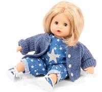 Götz Muffin "Mein Stern", blond haar, slaapogen, 33 cm