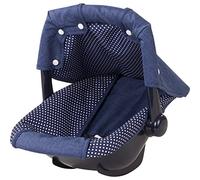 Götz Portabebés y Silla de Coche para Muñecas Denim & Spots - Accesorios para Muñecas - 36 x 40 x 29 cm - Apto para Niños a Partir de 3 Años