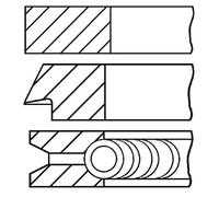 Goetze Engine 08-422200-00 - Juego de aros de pistón
