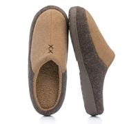 GOEWY Zapatillas de Invierno para Hombre Cálidas y Cómodas, Diseño Interior/Exterior con Espuma Viscoelástica y Antideslizante, Regalo para Marido, Novio o Papá