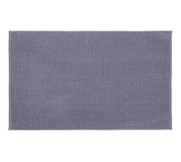 Gözze - Alfombrilla de baño antideslizante, muy suave, microfibra, 70 x 120 cm - Gris