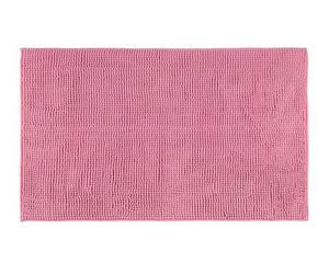 Gözze - Alfombrilla de baño antideslizante, muy suave, microfibra, 70 x 120 cm - Rosa malva