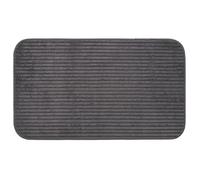 Gözze - Alfombrilla de baño antideslizante, Poliéster, 50 x 70 cm - Gris antracita