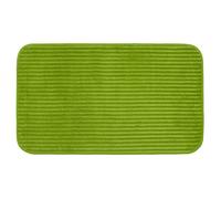 Gözze - Alfombrilla de baño antideslizante, Poliéster, 60 x 100 cm - Verde oscuro