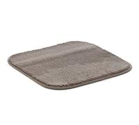 Gözze - Alfombrilla de Baño Premium Antideslizante, RIO, Microfibra, 50 x 45 cm - Marrón Topo