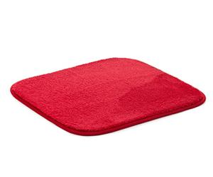 Gözze - Alfombrilla de Baño Premium Antideslizante, RIO, Microfibra, 50 x 45 cm - Rojo