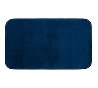 Gözze - Alfombrilla de Baño Premium Antideslizante, RIO, Microfibra, 60 x 100 cm - Azul oscuro