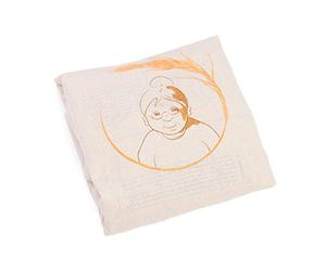 Gözze - Almohada de grano, Natural, Relleno: 850 g, tejido base denso (3000 g/m²) - 20 x 53 cm