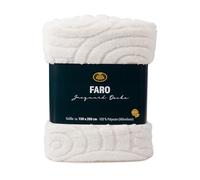 Gözze Faro Manta Viva, Microfibra de poliéster, Blanco, 150x200 cm