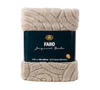 Gözze Faro Manta Viva, Microfibra de poliéster, Piedra, 150x200 cm