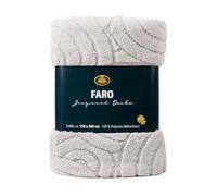 Gözze Faro Manta Viva, Microfibra de poliéster, Plata, 150x200 cm