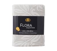 Gözze Flora Manta Viva, Microfibra de poliéster, Piedra, 150x200 cm