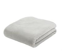 Gözze - Manta de Salón Sensación Cachemira Premium, 500 g/m², 130 x 170 cm - Plateado